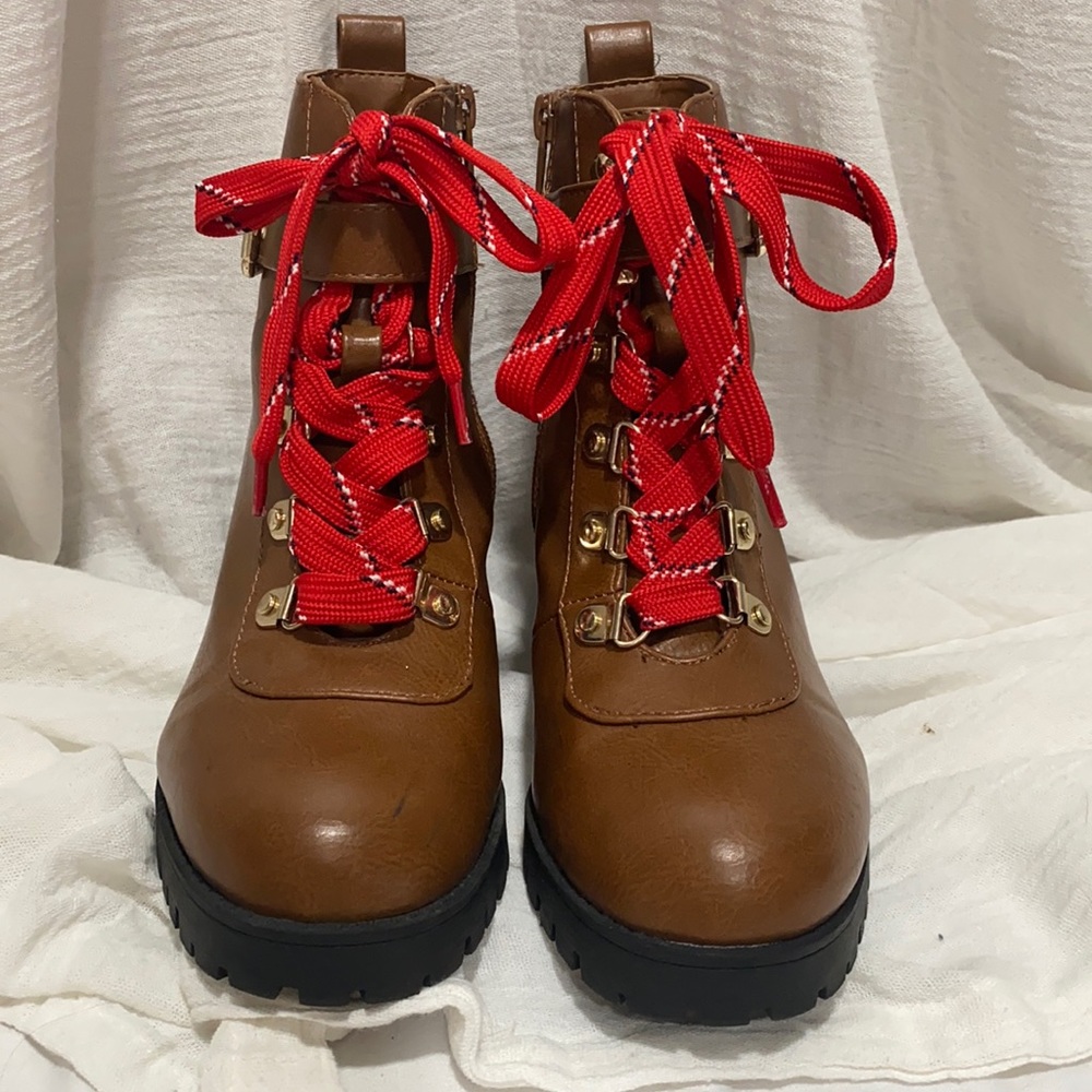 Material Girl Brown Boots